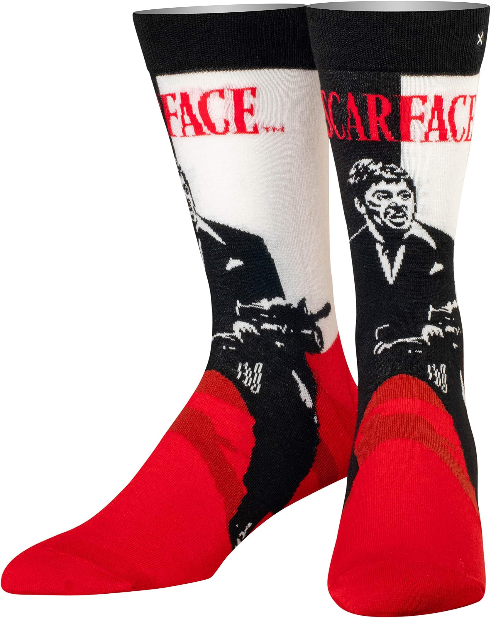 Odd SoxMovies, Scarface Al Pacino, Novelty Crew Socks, Crazy Cool 80s