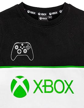 Amazon.com: Xbox Sweatshirt Boys Kids Game Console Black