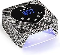 Vista 8 de Lámpara de uñas UV LED 72W Recargable, secador de uñas inalámbrico brillante para esmalte de gel, con 5 ajustes de temporizador, lámpara de curado