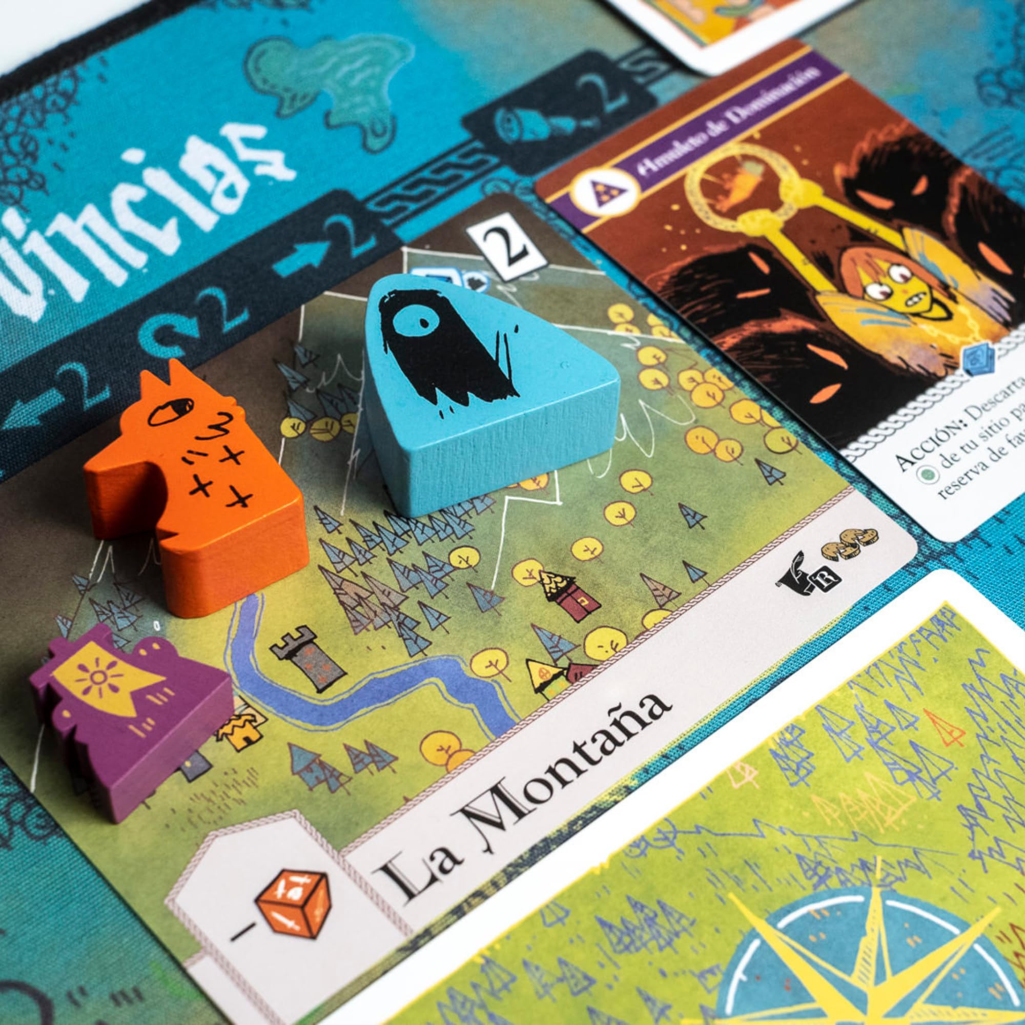 2Tomatoes Games | Oath: Crónica del Imperio y EL Exilio | Konkurencyjna gra planszowa | Napisz historię starego kraju | hiszpański, angielski, francuski | dla 1-6 graczy | Temat: Fantasy