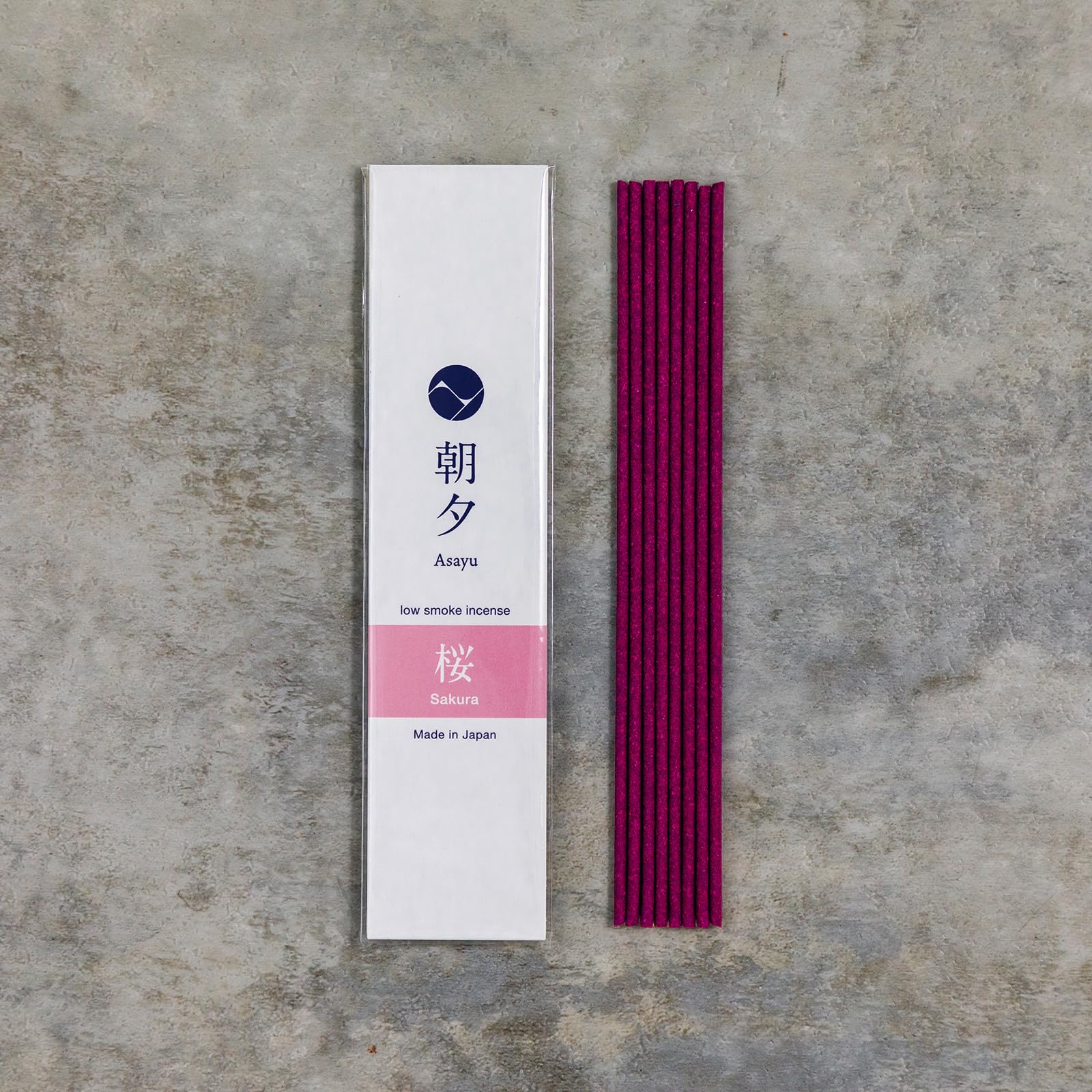 Asayu Japan Variedad de Varillas de Incienso Japonés Natural, Conjunto de 5 fragancias (Sakura, Jazmín, Rosa, Ciruelo y Wagiku) Hecho en Japón, Meditación Matutina y Nocturna
