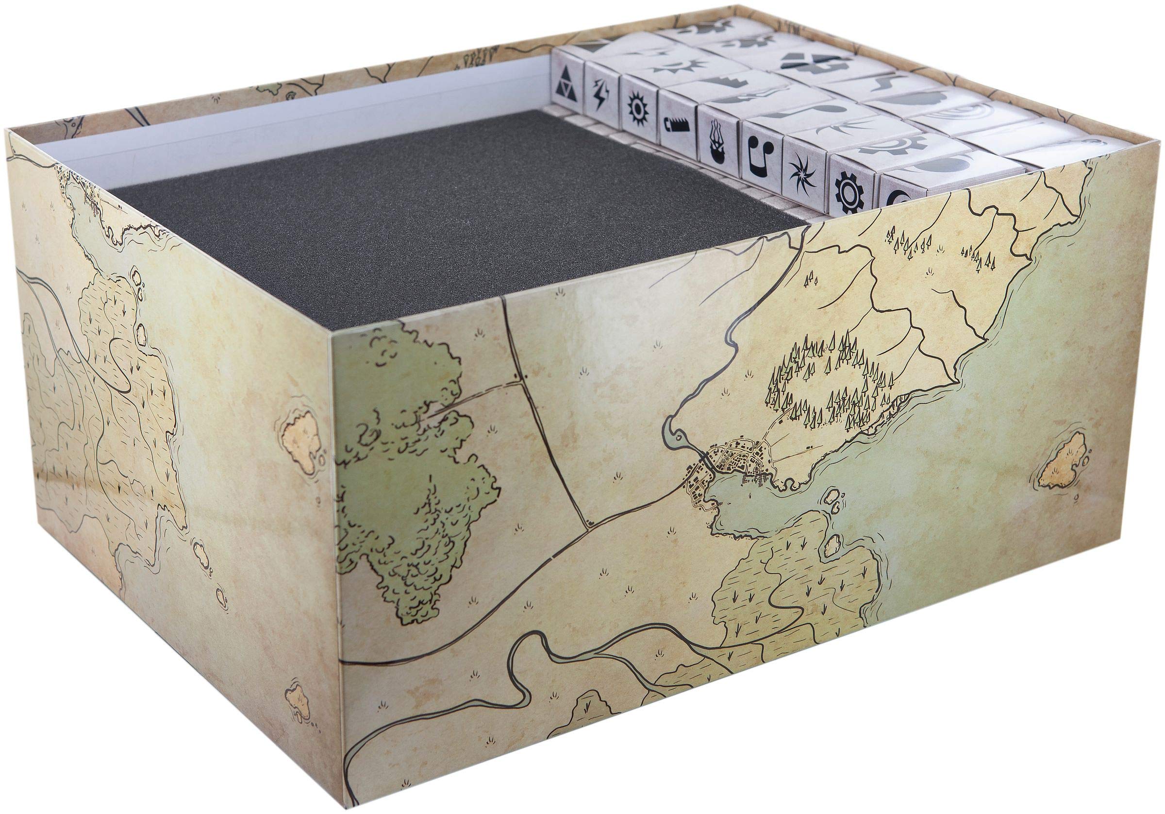 Zestaw piankowy Feldherr do Gloomhaven - pudełko do gier planszowych
