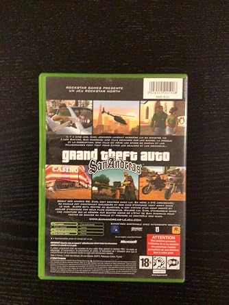 Rockstar, Grand Theft Auto San Andreas (Xbox 360) Video Game