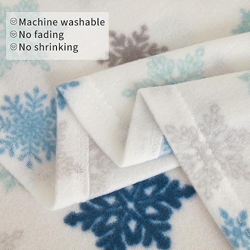 Miniatura 6 de Viviland - Juego de sábanas de forro polar de felpa con bolsillo profundo, forro polar extra cálido