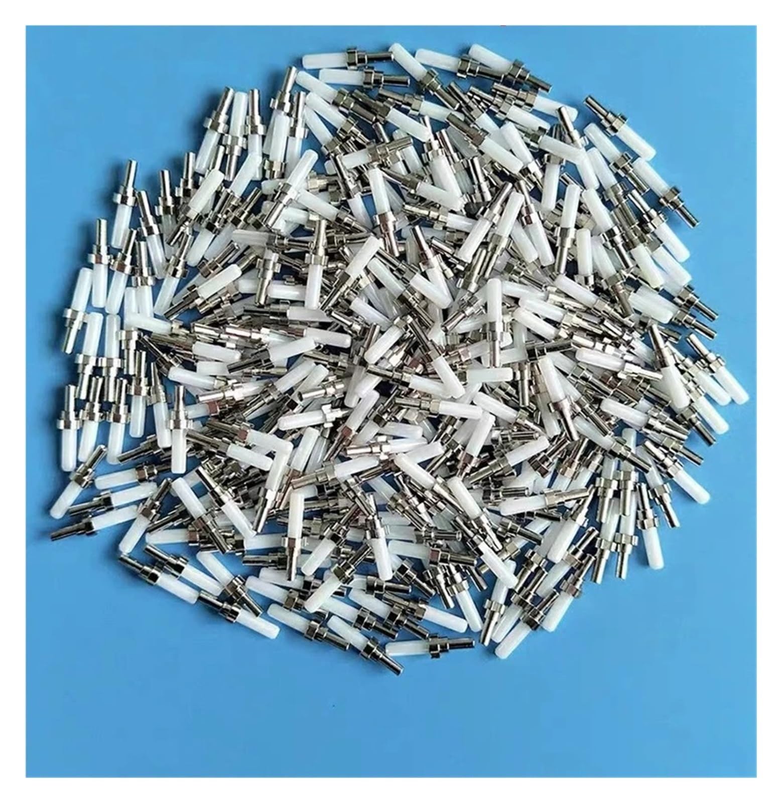 Lot de 100/500/1000 Embouts en céramique SC LC SC/A for Fibre Optique SM for connecteur 125 um-127 um MM avec Support métallique(SCUPC SM 100pcs)