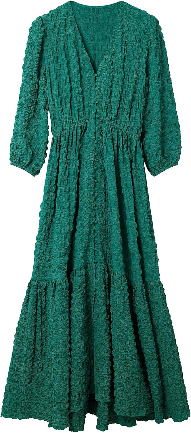 Desigual Women's Textured Long Dress