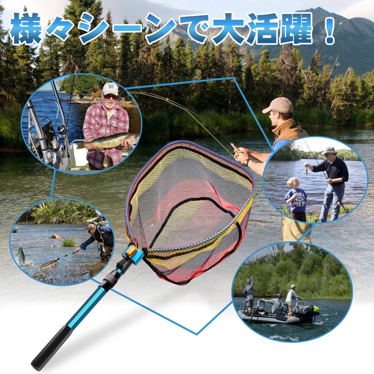 Amazon サンライク Sanlike 玉網 タモ網 折り畳み式 ワンタッチネット 104cm 伸縮式 2段階調節 ラバー ランディングネット アルミ柄 コンパクト タモさん 三段カラー 鮎釣 渓流釣り 釣 Sanlike 玉網 ランディングネット Amazon サンライク Sanlike 玉網 タモ網 折り畳み式 ワンタッチネット 104cm 伸縮式 2段階調節 ラバー ランディングネット アルミ柄 コンパクト タモさん 三段カラー 鮎釣 渓流釣り 釣 Sanlike 玉網 ランディングネット