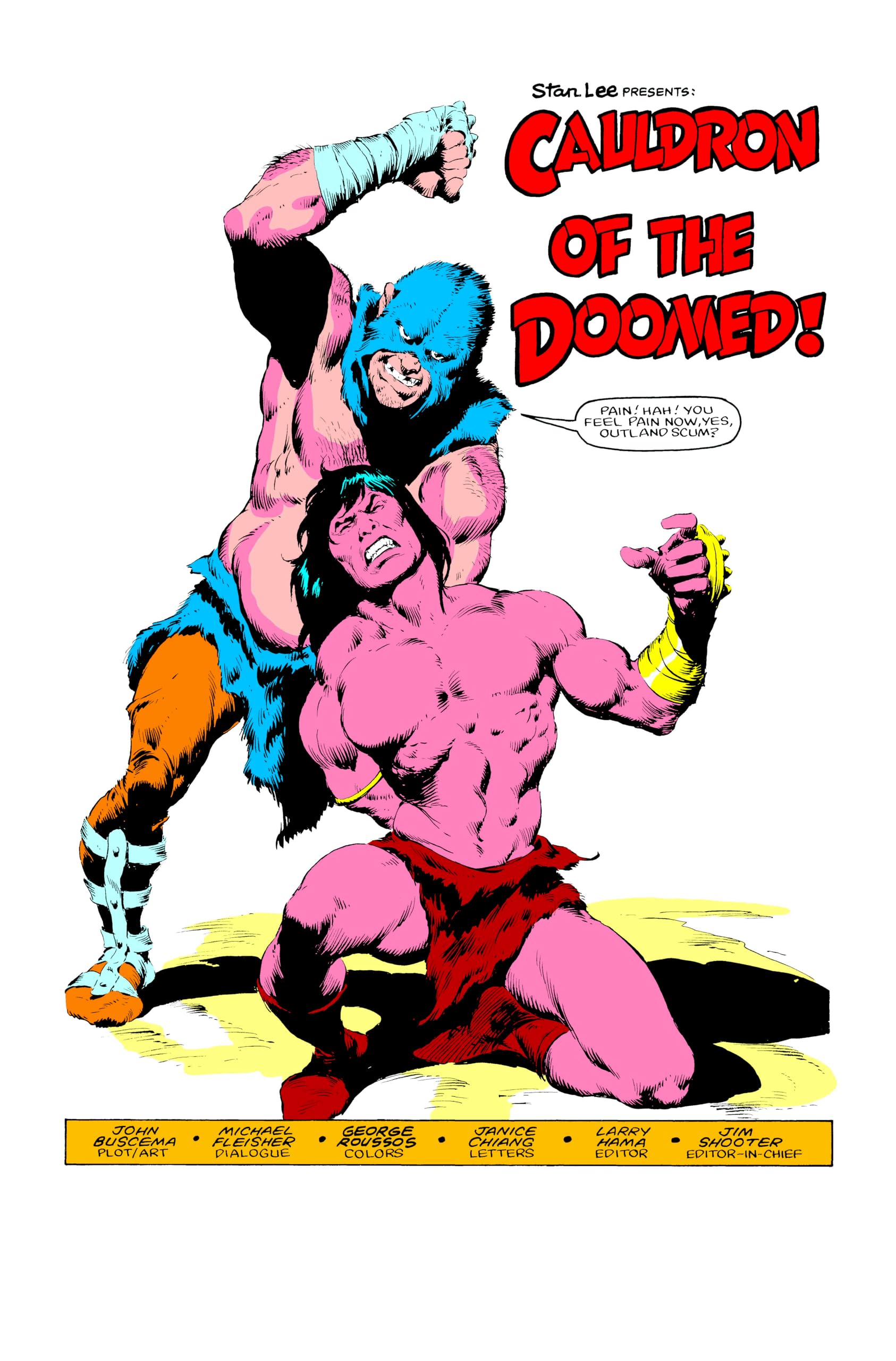 Conan the Barbarian 6: The Original Comics Omnibus