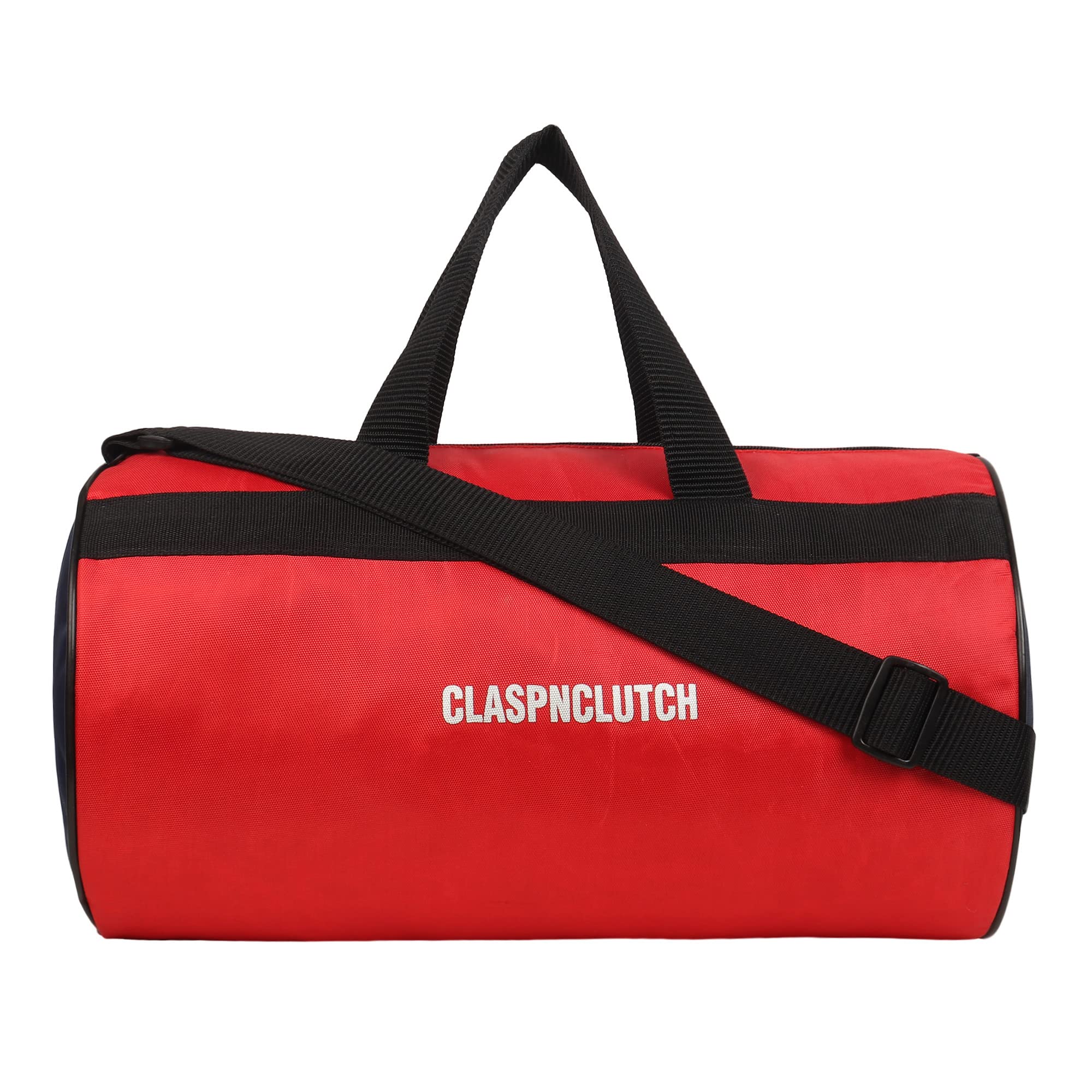 CLASPNCLUTCH Polyester Duffle/Shoulder/Gym Bag for Men & Women (RED)-picture-12
