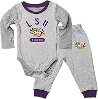 Vista 16 de Wes and Willy Conjunto de body y pantalón de manga larga para bebé College Jie Jie