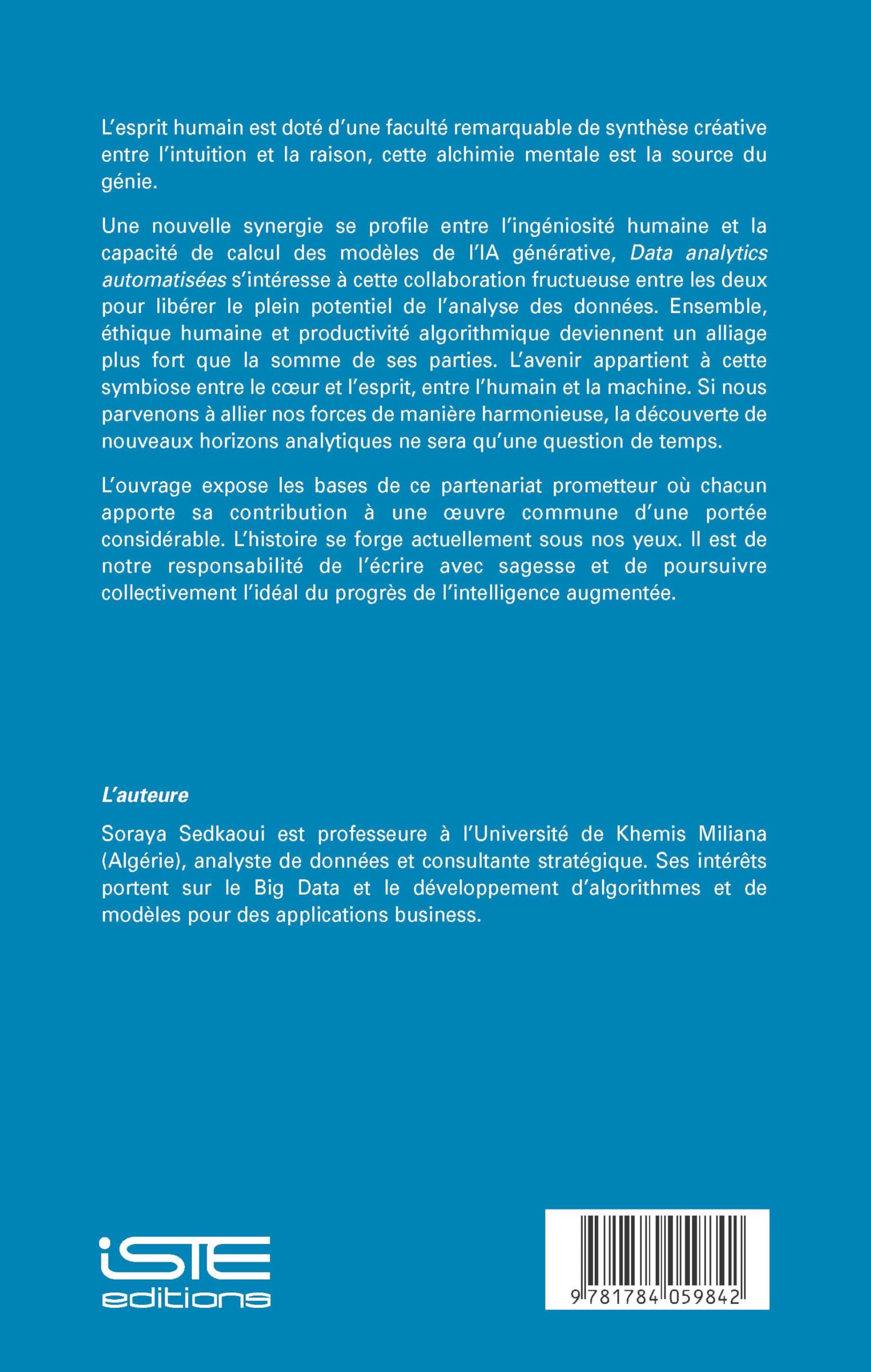 Data Analytics Automatisã(c)Es: Combiner La Crã(c)Ativitã(c) Humaine Et La Puissance de l'Ia Avec ChatGPT: Combiner la créativité humaine et la puissance de l'IA avec ChatGPT