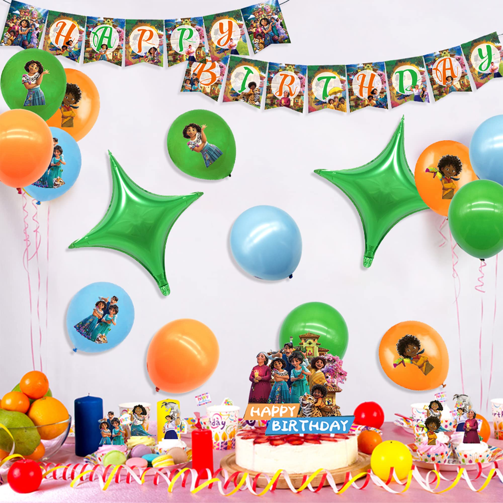 Buy Encanto Party Supplies,Encanto Party Decorations,Includes Encanto