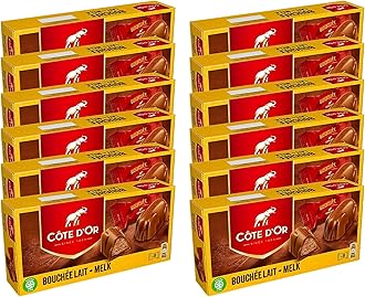 Cote Dor Milk Bouchee filled with creamy Praline, Chocolate gift for any chocolate lover