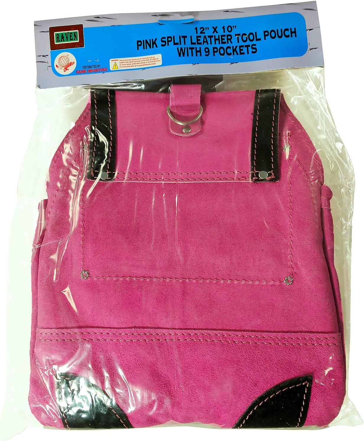Raven Tool Pouches | Pink, Blue, Beige, Black | Nylon Belt + Leather Belt | Single Pouch + Double Pouch