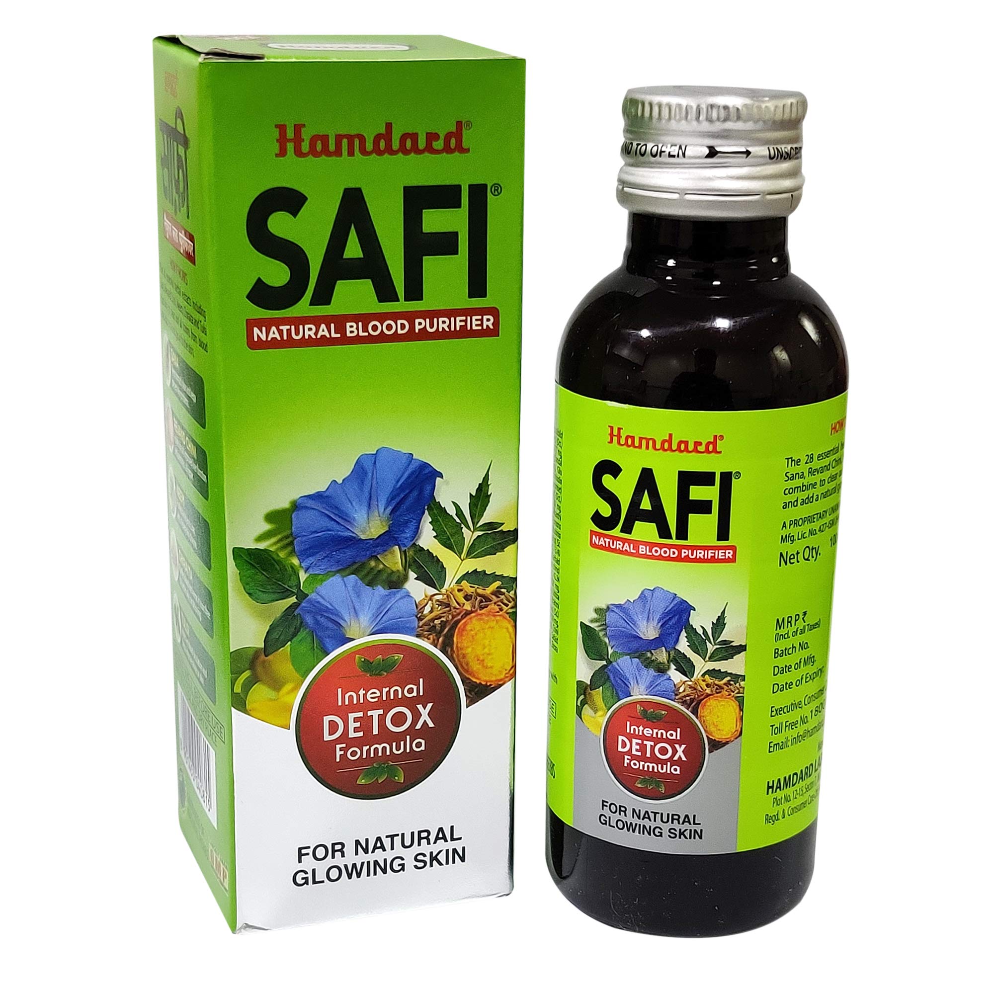 Ayush Safi Syrup - Natural Blood Purifier 200ml x Pack of 2 (B08KS9PXFB) Amazon Price History, Amazon Price Tracker