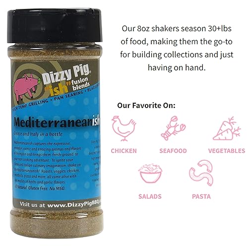 Miniatura 8 de Dizzy Pig Barbecue Company ish Fusion Fajita-ish Condimento mexicano (coctelera de 8 onzas)