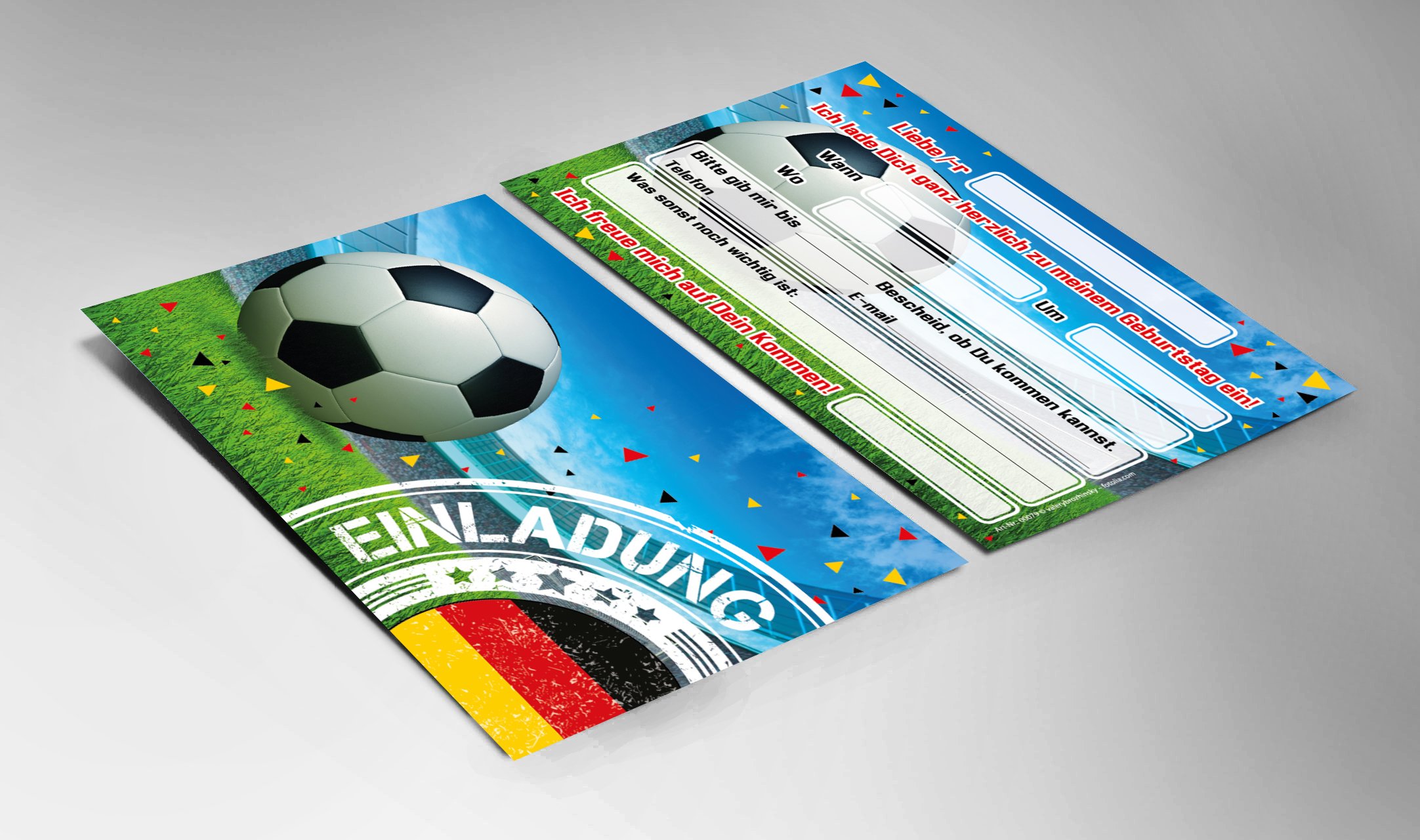 Invitaciones Cumpleaños Infantil Invitaciones Cumpleaños Fútbol