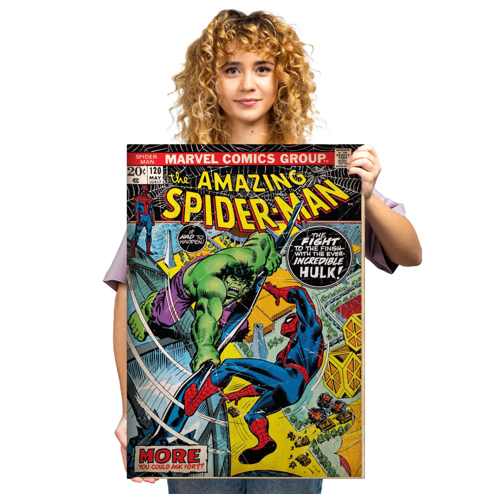 Amazon.com: Displate Official Spiderman Metal Poster Magnetic