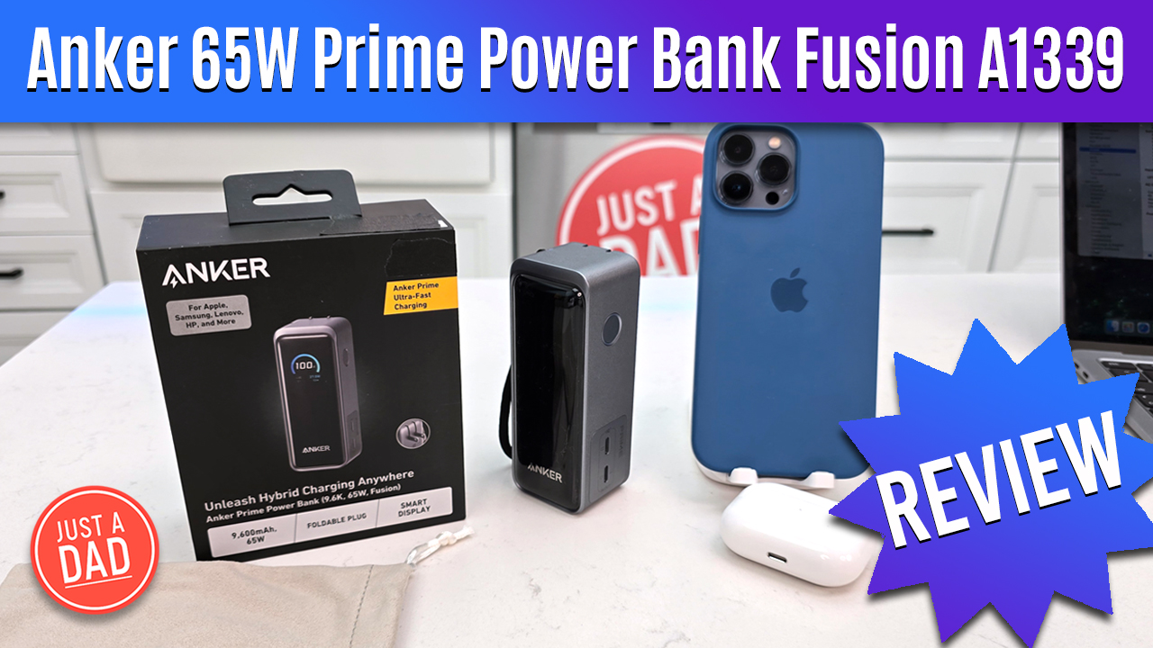 Watch Anker 65W Prime Power Bank Fusion A1339 REVIEW on Amazon Live