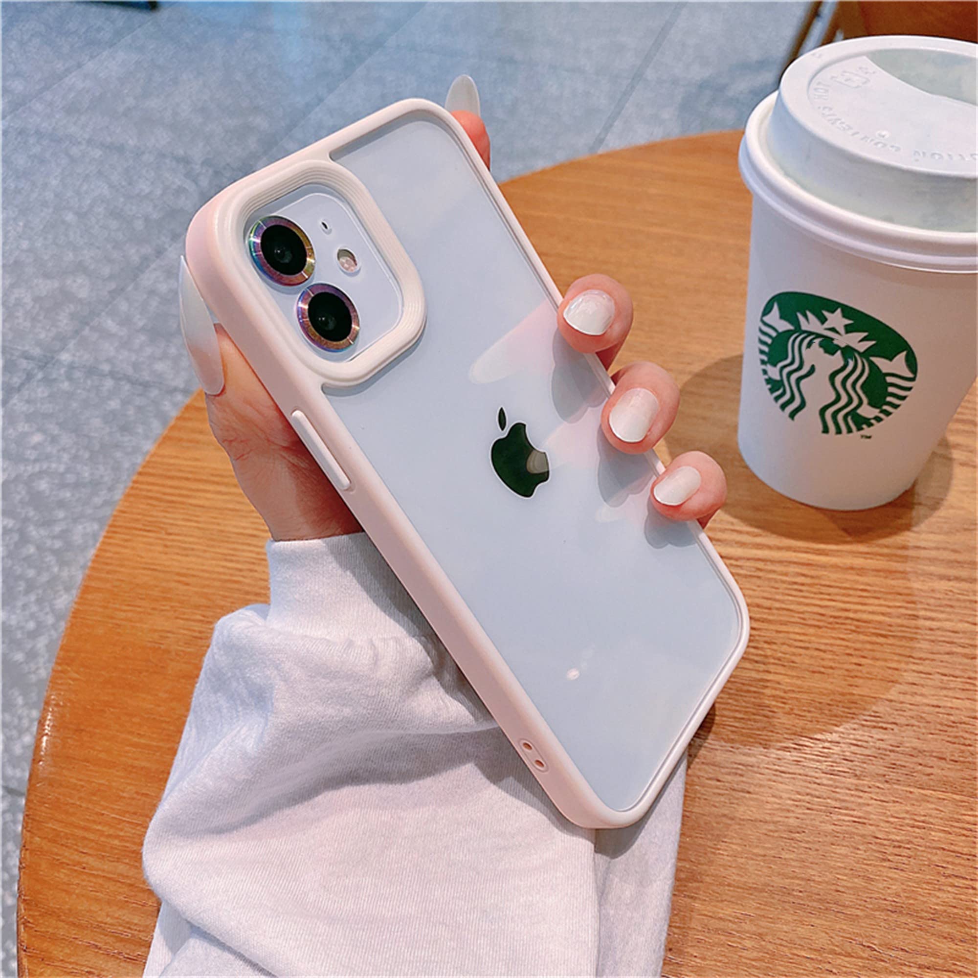 Amazon.co.jp: いphone12 ケース かわいい おしゃれ 韓国 クリア 