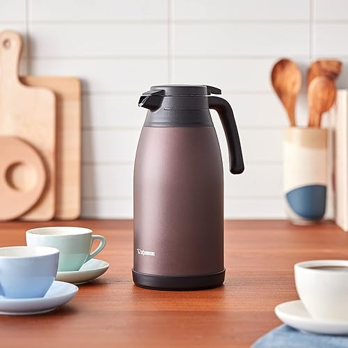 Miniatura 11 de Zojirushi SH-RA15TA - Olla de acero inoxidable, 1,5 L, color marrón Marrón,Inoxidable