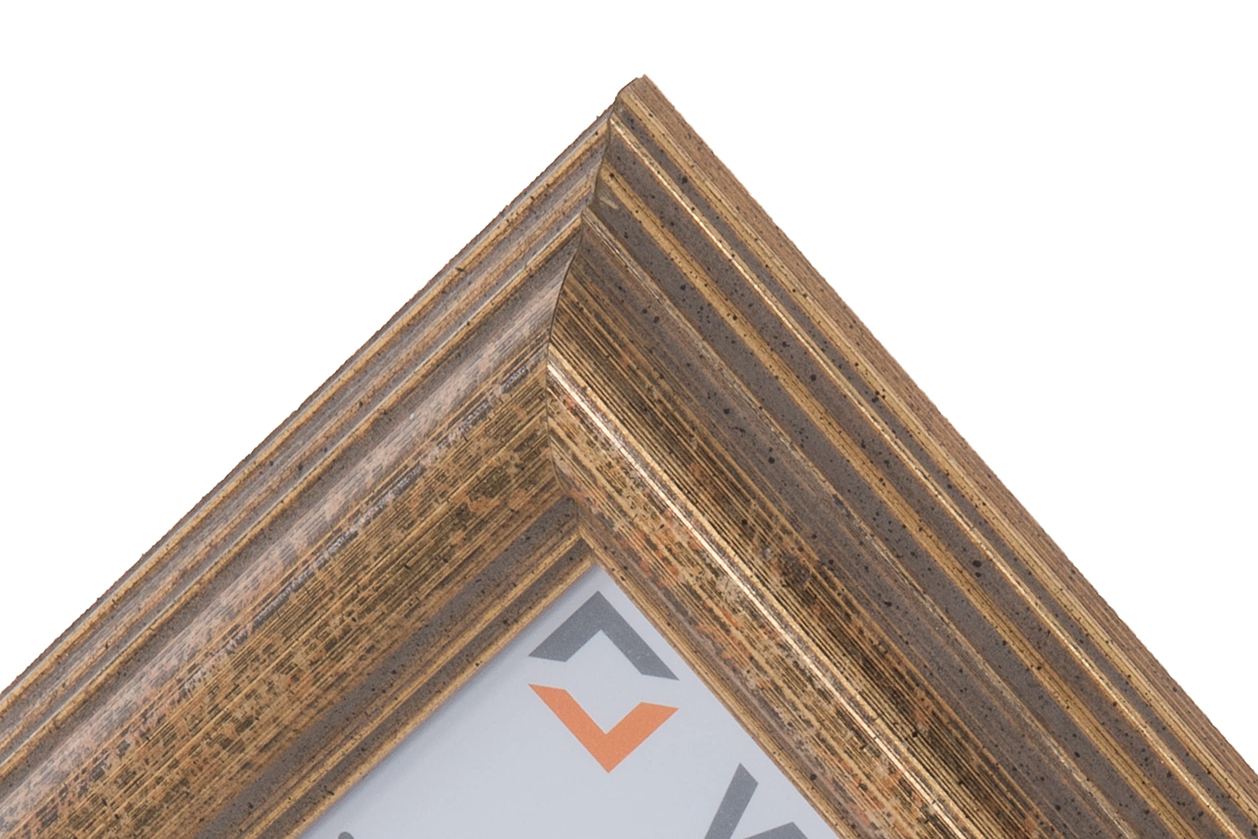 Wall Space Antique 6x4 Gold Picture Frame, Antique Gold - Image 4