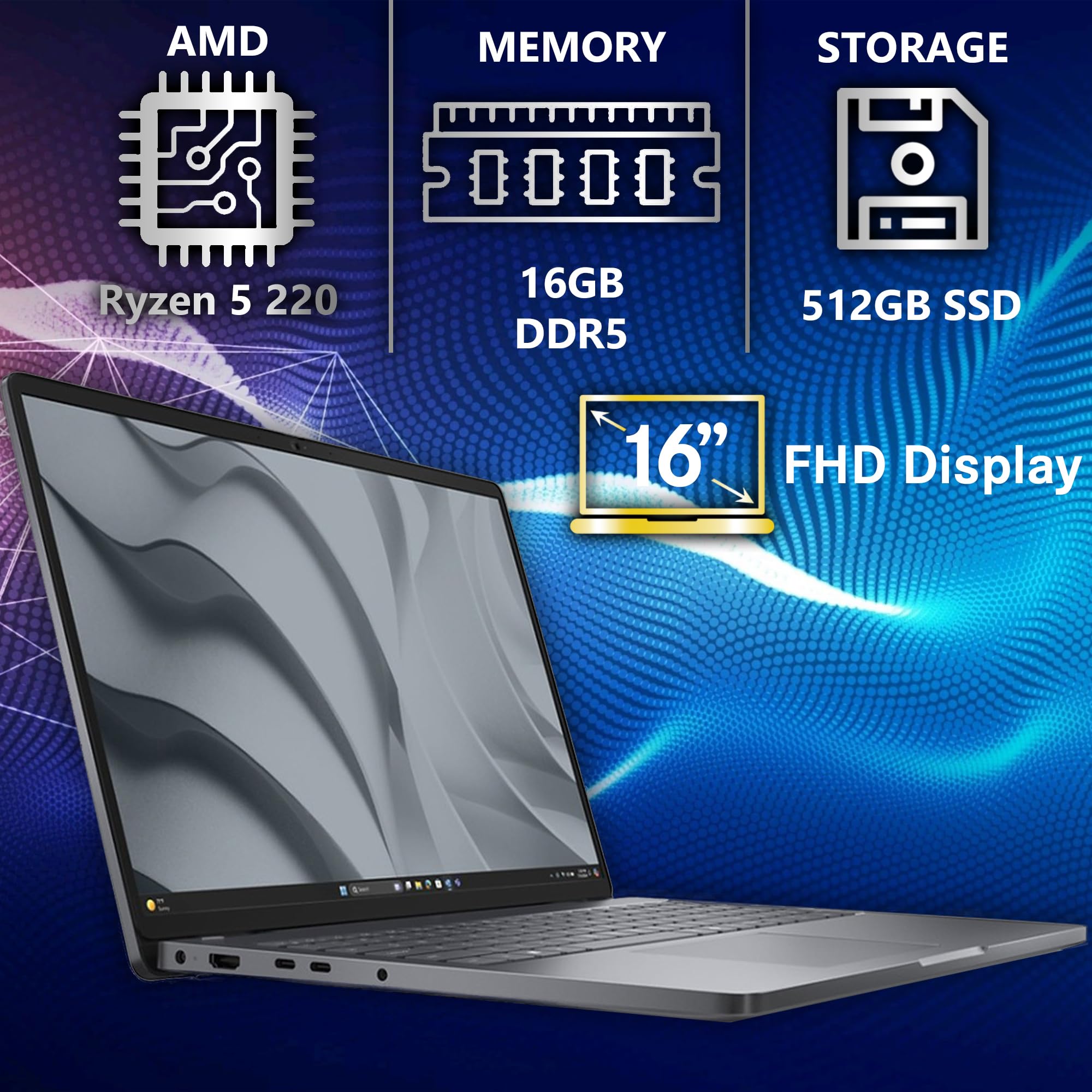 Amazon.com: Dell Pro 16 FHD 16
