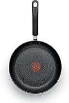 T-fal C4610263 Titanium Advanced Nonstick Thermo-Spot Heat Indicator Dishwasher Safe Cookware Fry Pan, 8-Inch, Black -