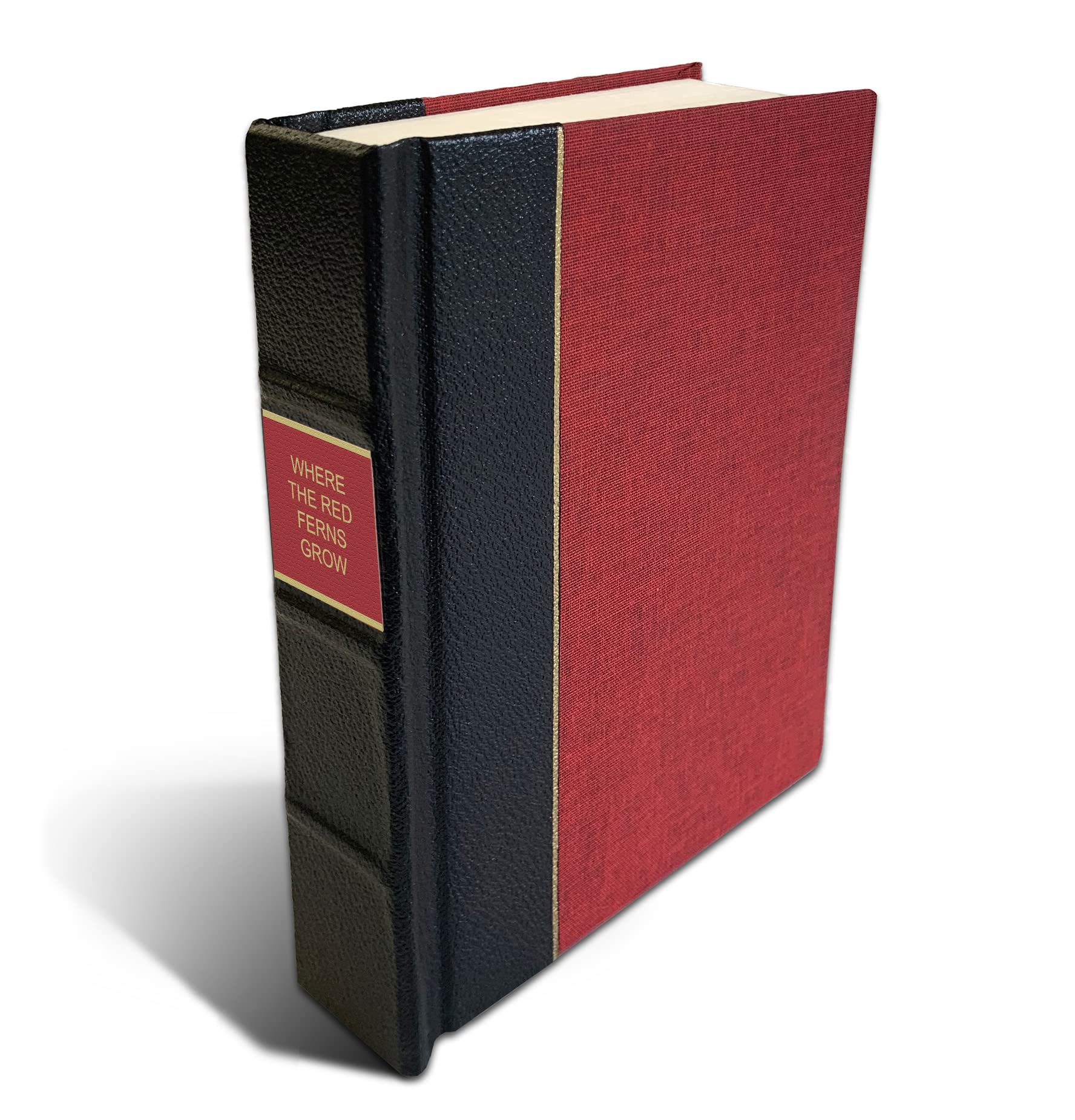 Where the Red Ferns Grow (Leather-bound) Wilson Rawls Hardback Book Gift Hardcover