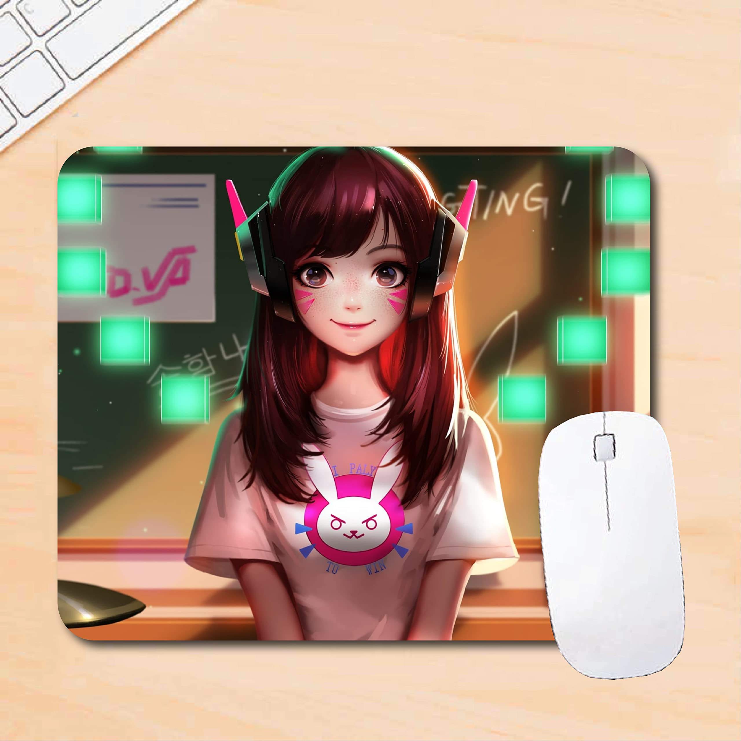woopme® Anime Cartoon Girl Printed Theme Mouse Pad for Pc Gaming Designer Anti Skid Mouse Pad for Home Office Desktop Computer Accessories (24 x 20 CMs) (B09TLCK8QG) Amazon Price History, Amazon Price Tracker