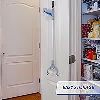 Vista 8 de Unger Herramienta de Alcance Grabber Plus de 32" y Recogedor de Basura, Imán Integrado y Agarre Ergonómico, Recogida con Garra y Limpieza de Patio