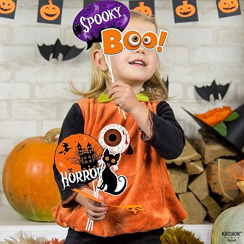 Miniatura 4 de KatchOn, Accesorios aterradores para cabina de fotos de Halloween, paquete enorme de 36  Accesorios para fotos de Halloween  Accesorios de cabina de