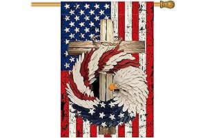 Decorative Patriotism: Captivating American Flag for Outdoor Display