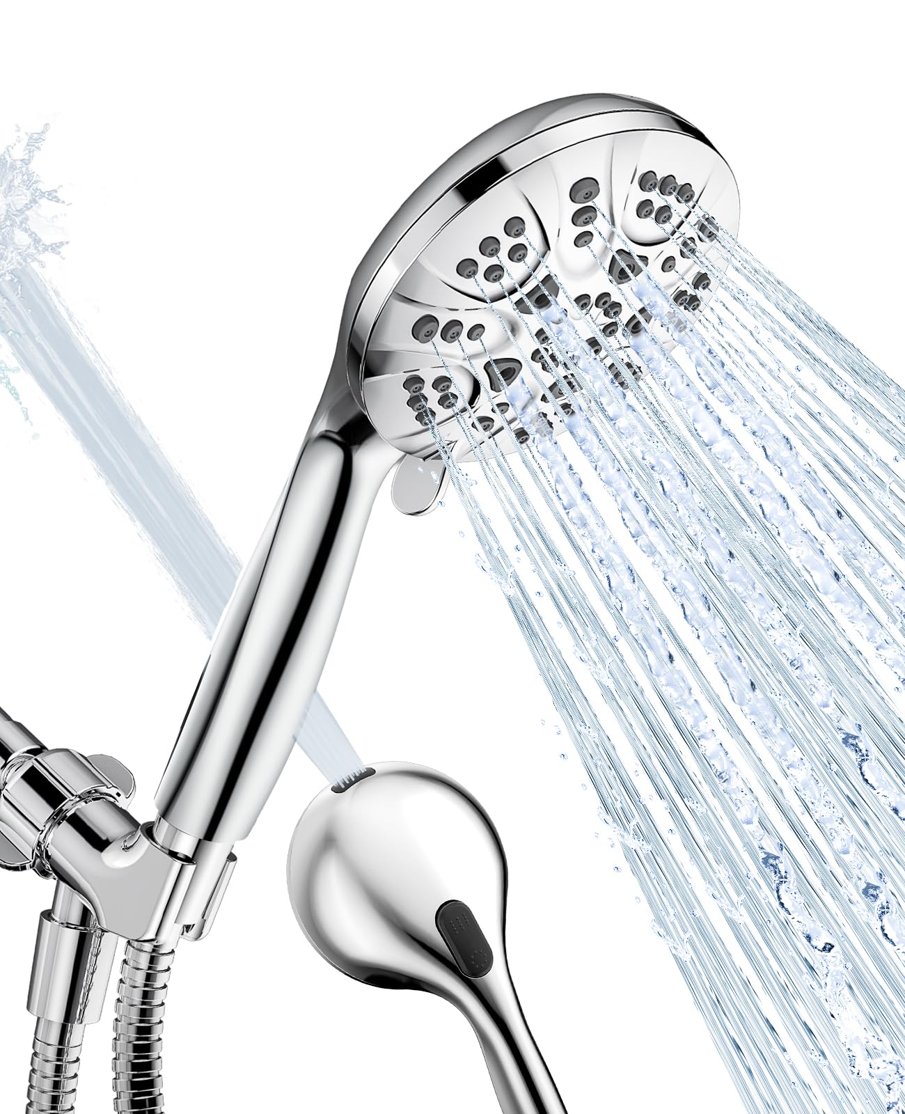 Photo 1 of * see images *
JDO Shower Head with Handheld, High Pressure Handheld Shower Head 6 Settings