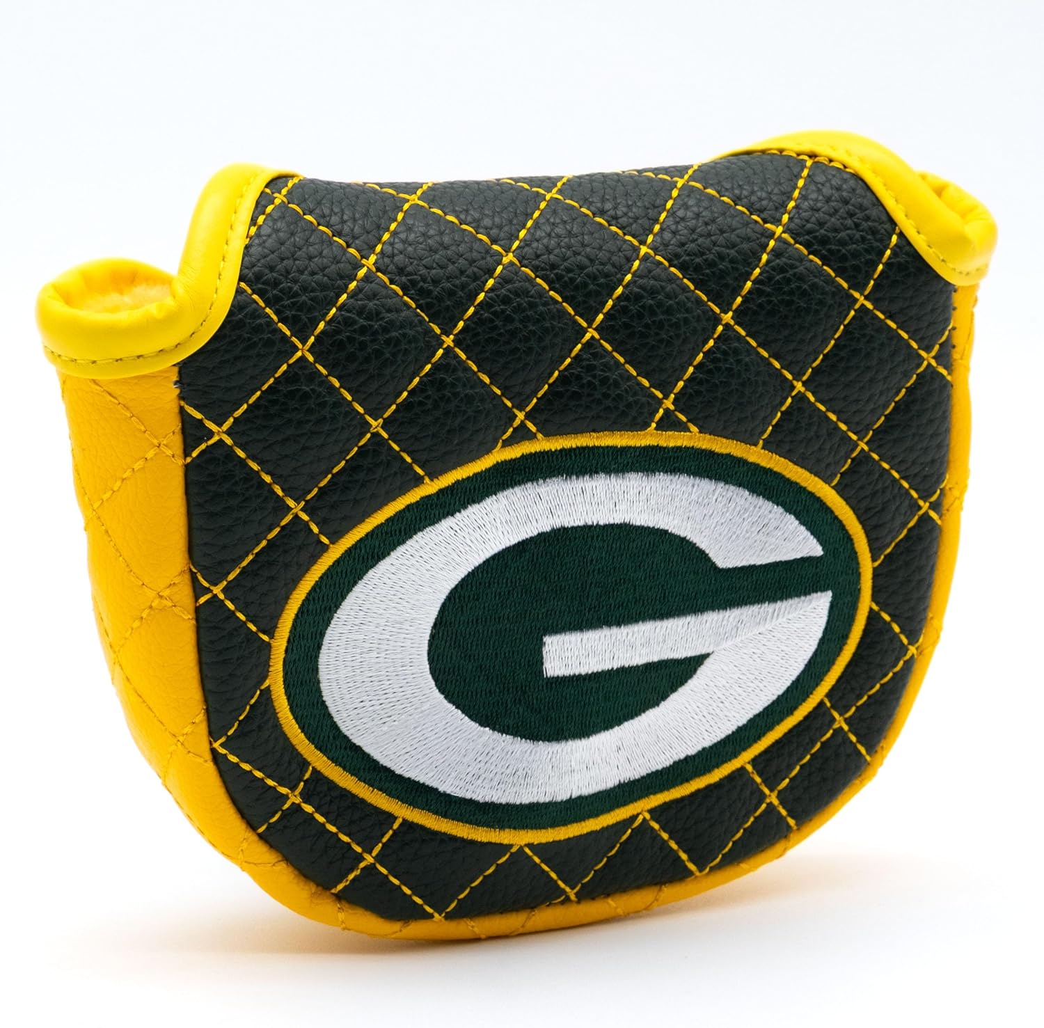 Team Golf NFL Green Bay Packers Quilted Mallet Putter Cover (Solid)