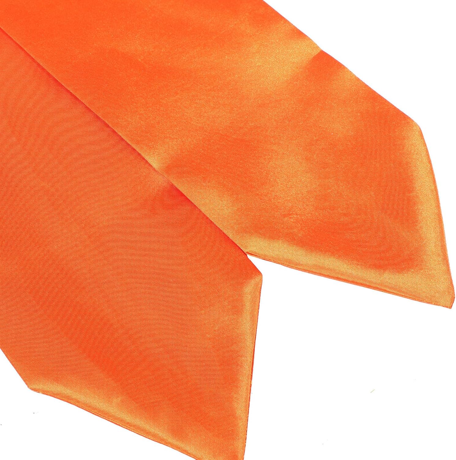 Graduation Sash and Stole for High School College Ceremony, Orange Satin Ribbon Sash 182cm, Graduate Decoration Accessory for Graduation Party and Prom Court
