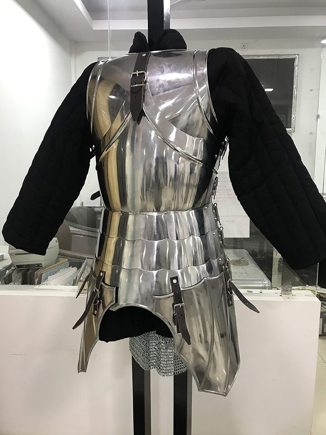 ARTIZANSTORE Medieval Steel Breastplate - Halloween Costume LARP