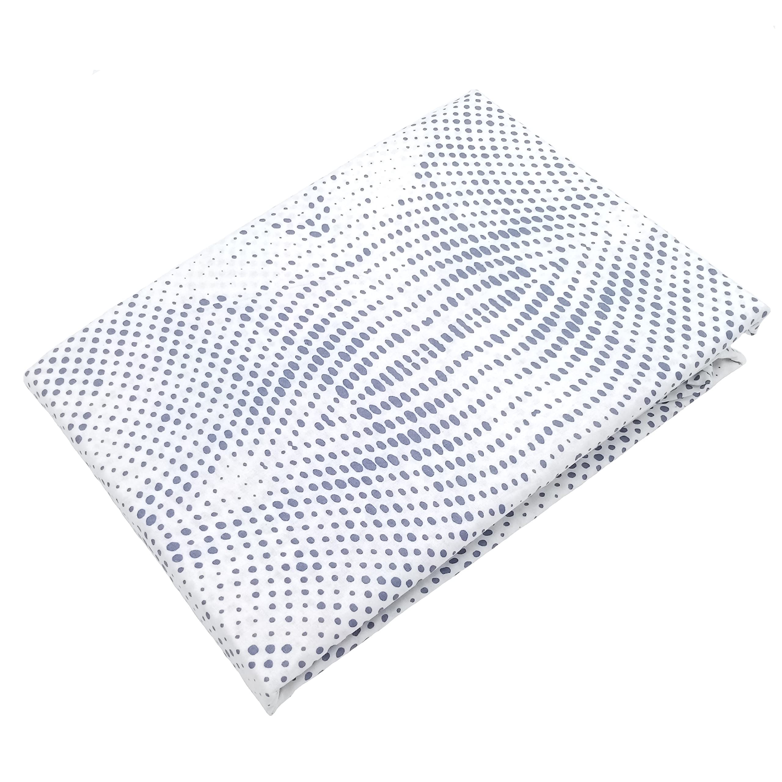 MOON Bettwäsche Set 100% Baumwolle – Mit Reißverschluss, Lila Blumen, 135x200 Cm + 80x80 Cm