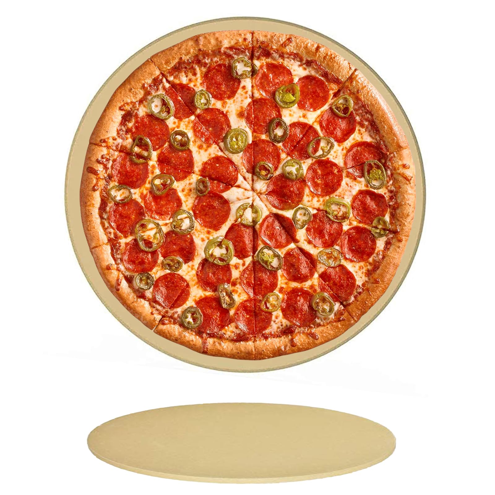 Pierre a pizza anti choc thermique Onlyfire eviter la pate molle au four
