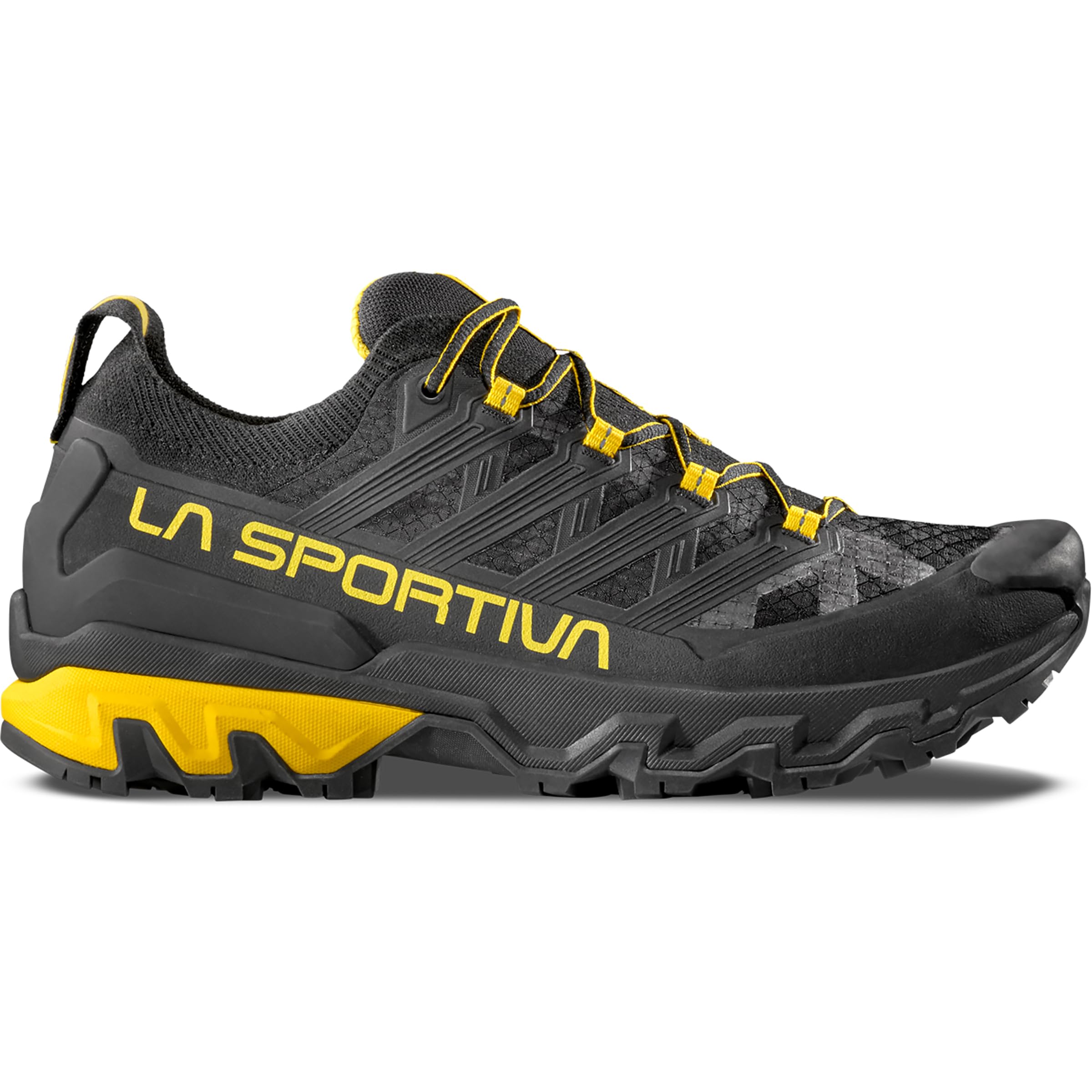 LA SPORTIVA Ultra Raptor 3 Chaussures de trail pour homme, Noir/​jaune, 43 EU