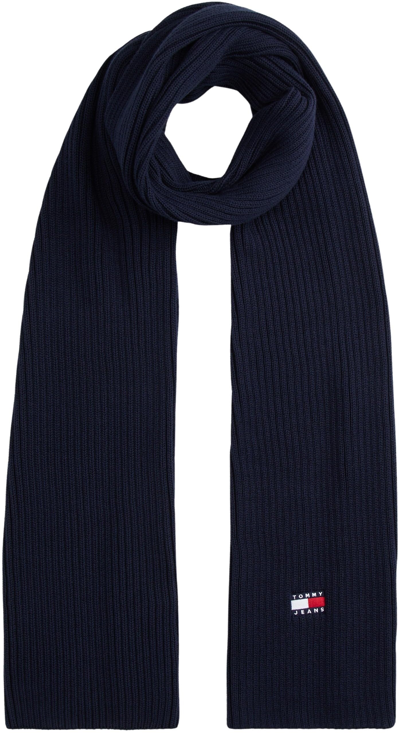 Tommy Jeans  Blue Heritage Core Knitted Scarf, Sports Direct