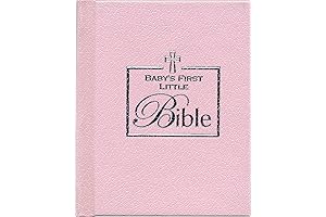 Brownlow Gifts Baby Girl Pink First Bible