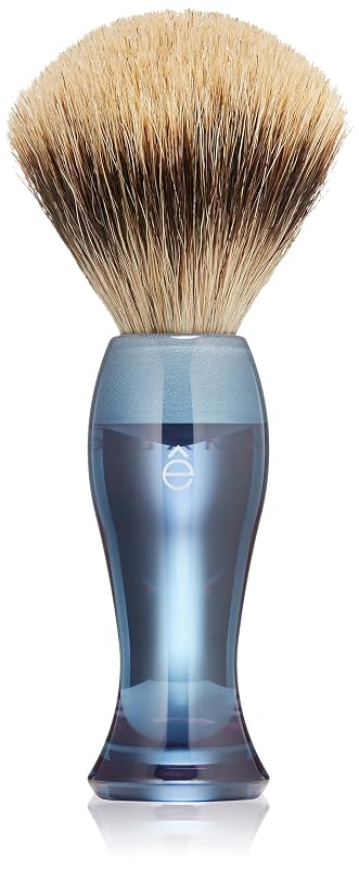 Pincel de Barbear eShave com Pelo de Texugo Fino Azul