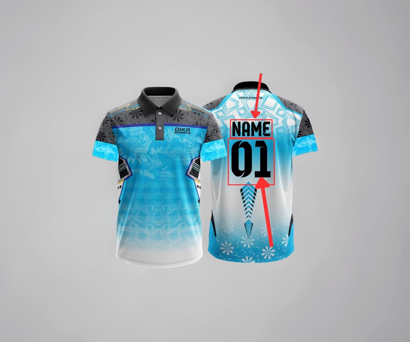 Personalized Sports Uniform Custom Cricket t-Shirt India Cricket Jersey 2024cricket | 2 Year to 5XL