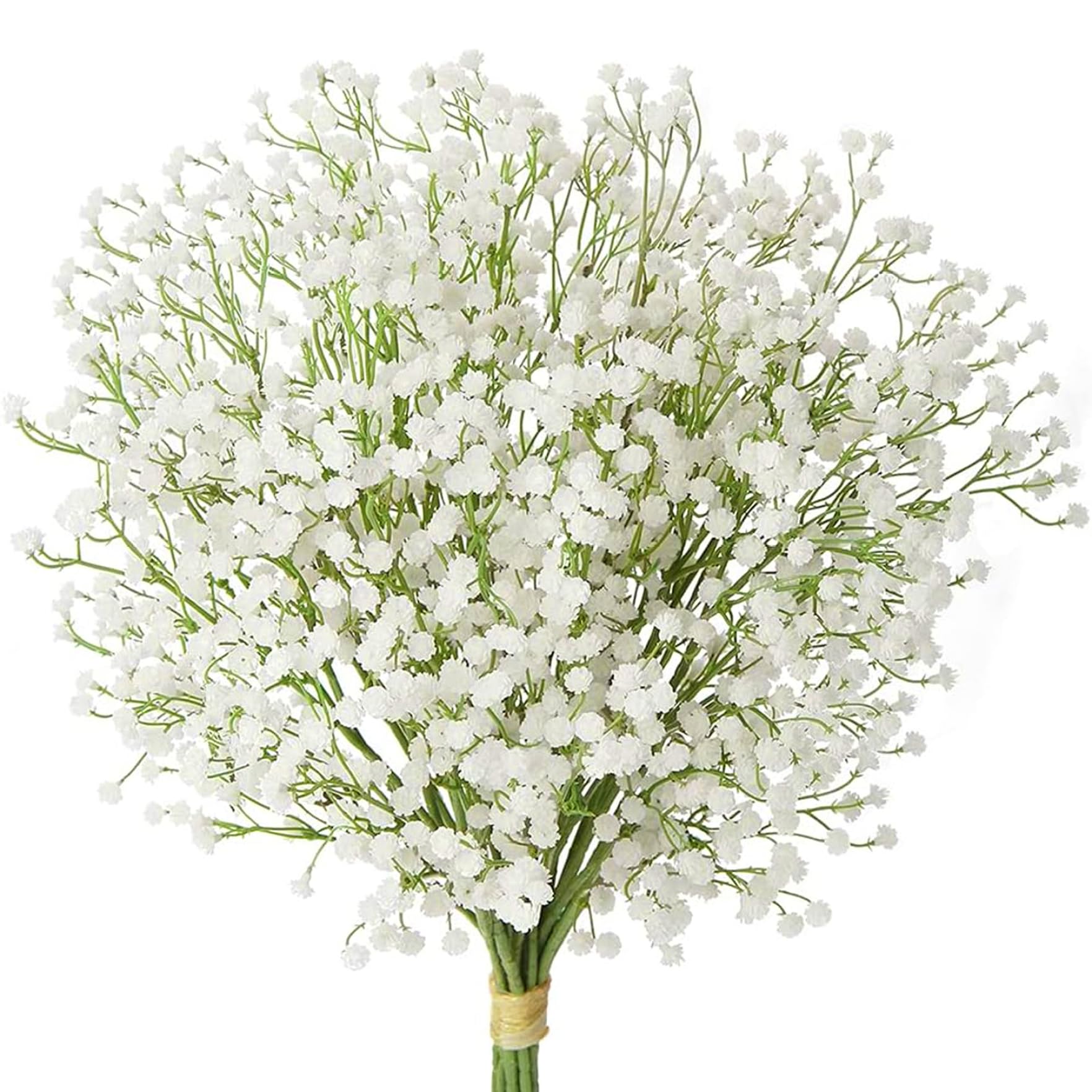 Flores aliento de bebé decorativas de 24 piezas para ambientar mesas de bodas y salones