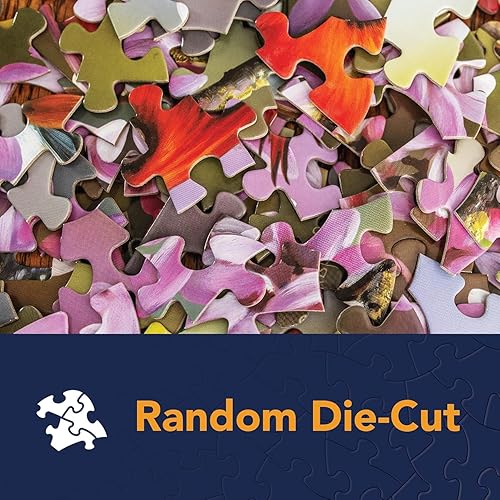 Miniatura 3 de Bits and Pieces Rompecabezas 4 en 1 para adultos  Gatitos, cachorros, gallos y pájaros de jardín de verano por Oleg Gavrilov  Animales coloridos y