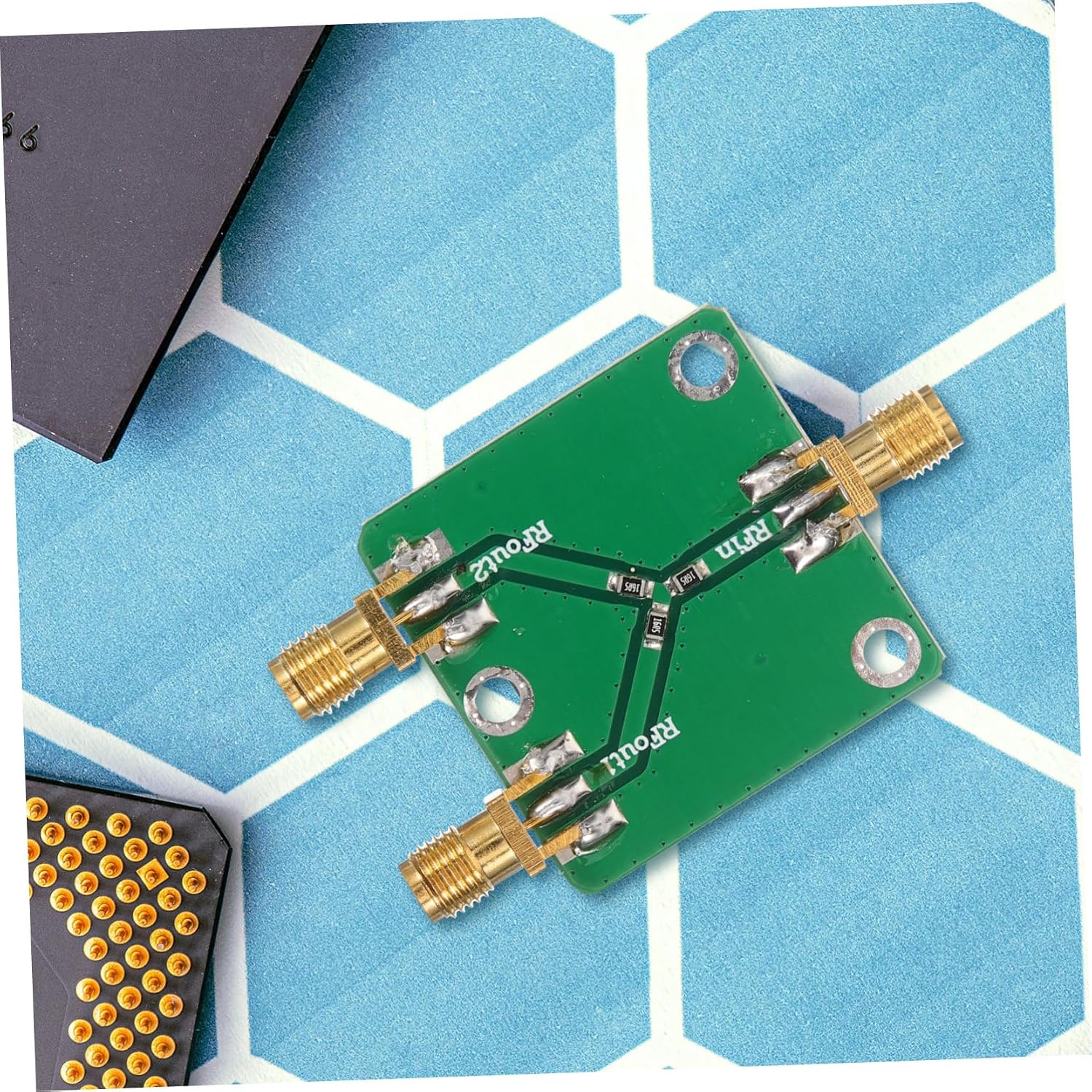 OSALADI Divider Coax Splitter High Power Handling Efficient Signal Distribution for and Microwave Applications for Communication Radar and Satellite Use