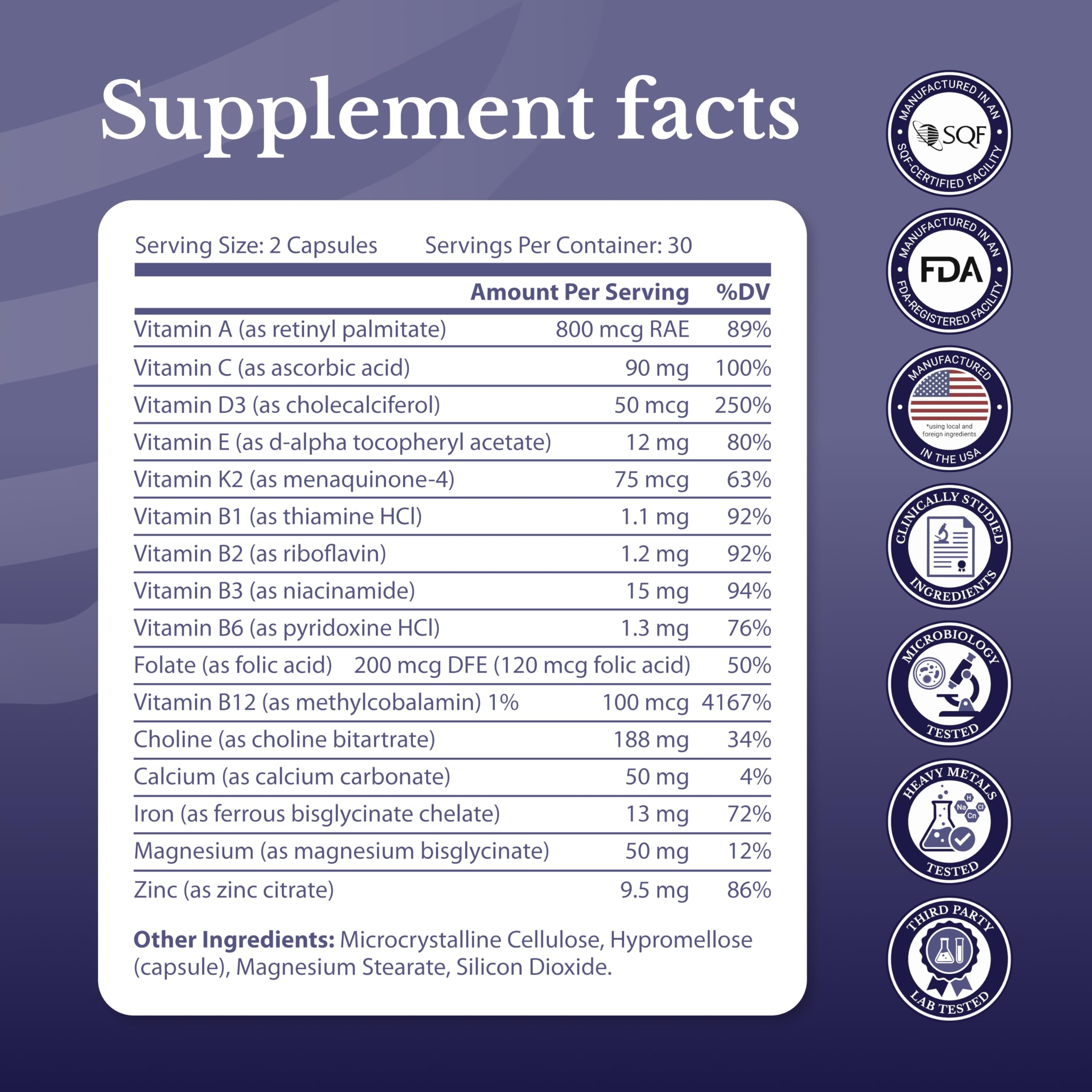 Multivitamin Complex - Daily Energy and Immune Support — Amazon image 4
