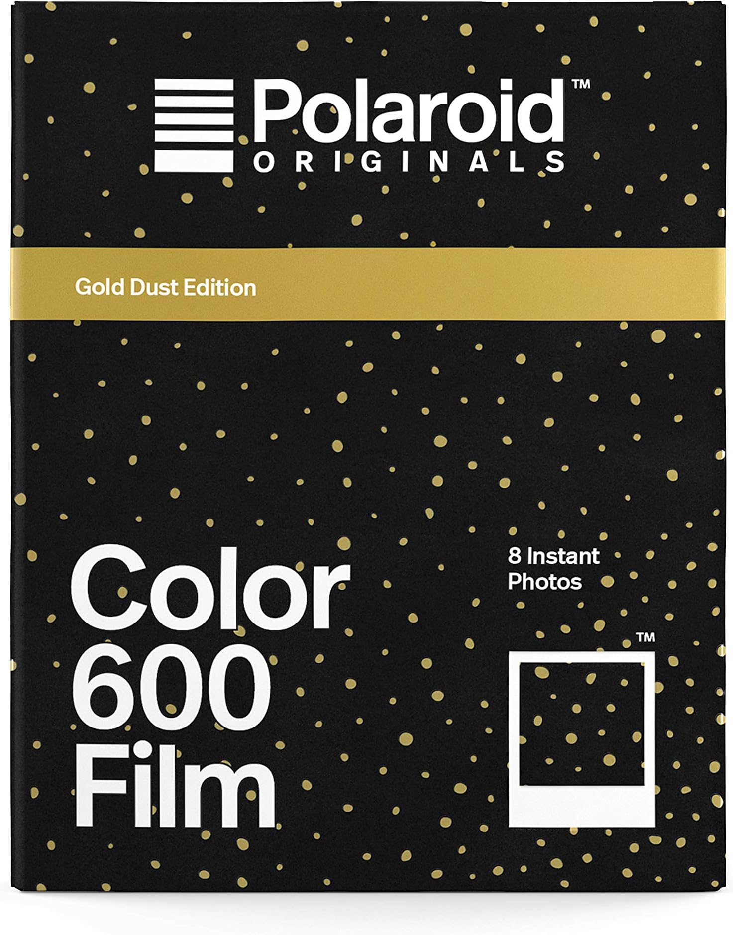 Polaroid Instant Color 600 Film - Gold Dust Edition (4932)