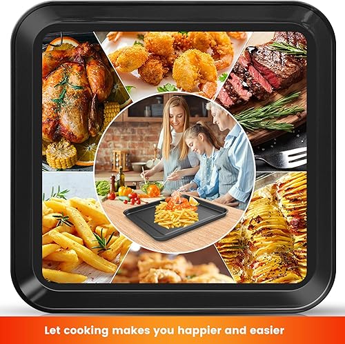 Miniatura 7 de Molde para hornear esmaltado de 10 x 10 pulgadas para horno inteligente compacto Breville, piezas de repuesto de horno tostador antiadherente de